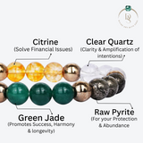 Natural Dhan Yog Bracelet - Attract Wealth, Prosperity and Success