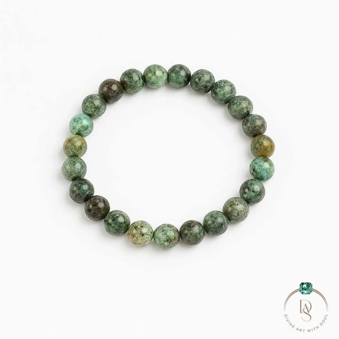 Natural African Turquoise Bracelet