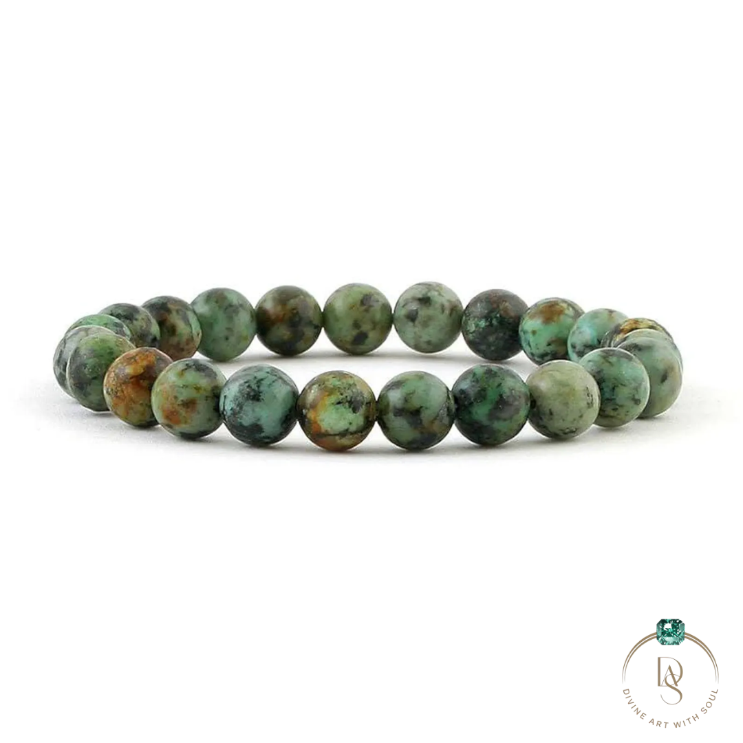 Natural African Turquoise Bracelet