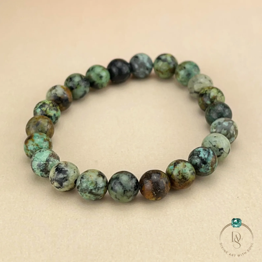 Natural African Turquoise Bracelet