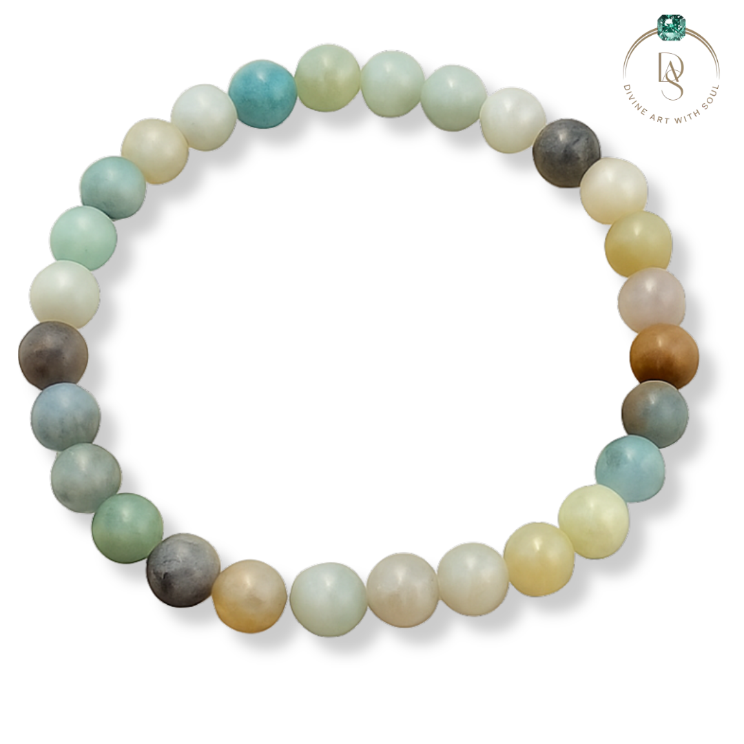 Natural Multi Amazonite Bracelet