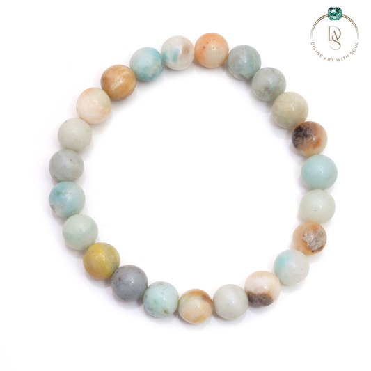 Natural Multi Amazonite Bracelet