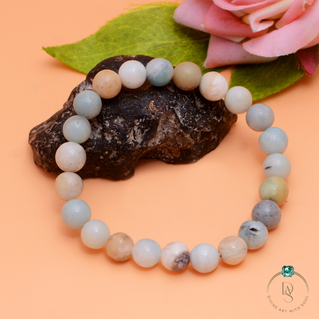 Natural Multi Amazonite Bracelet