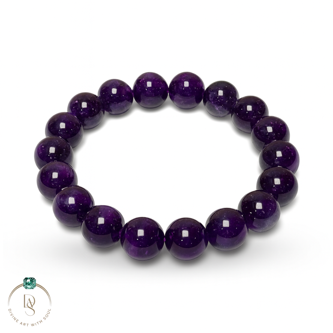 Natural Amethyst Bracelet