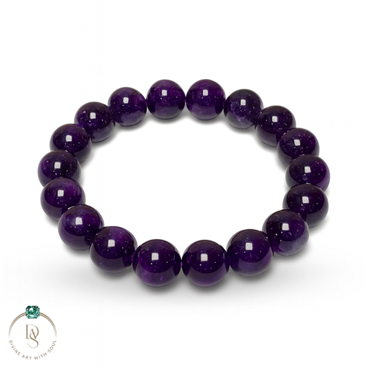 Natural Amethyst Bracelet