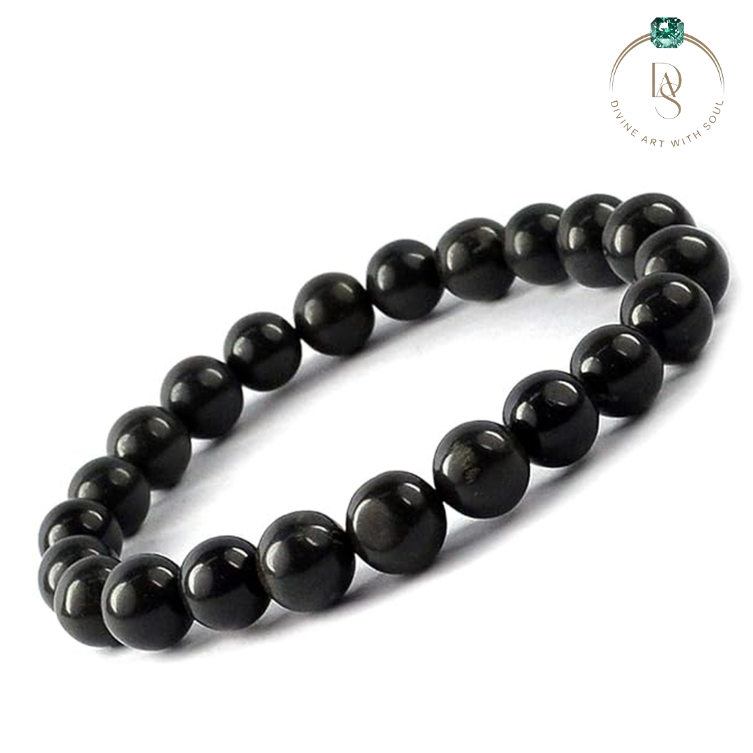 Natural Black Onyx Bracelet
