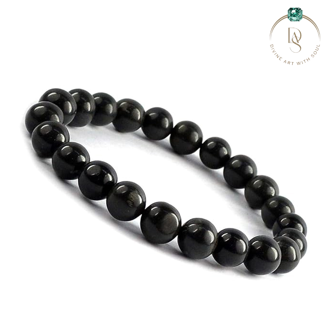 Natural Black Onyx Bracelet