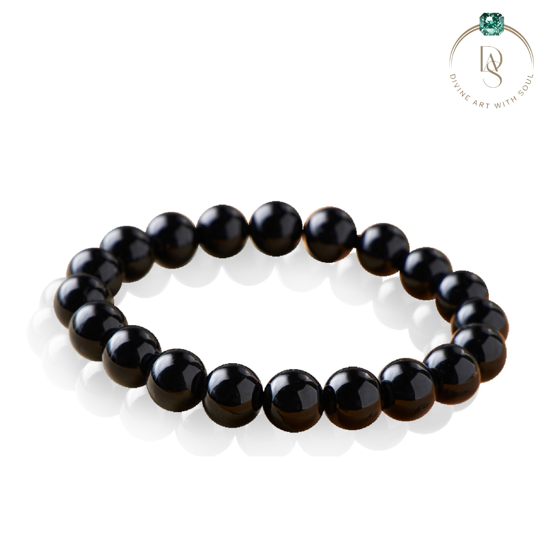 Natural Black Onyx Bracelet