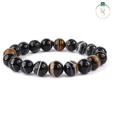 Natural Black Sulemani Hakik Bracelet