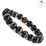Natural Black Sulemani Hakik Bracelet