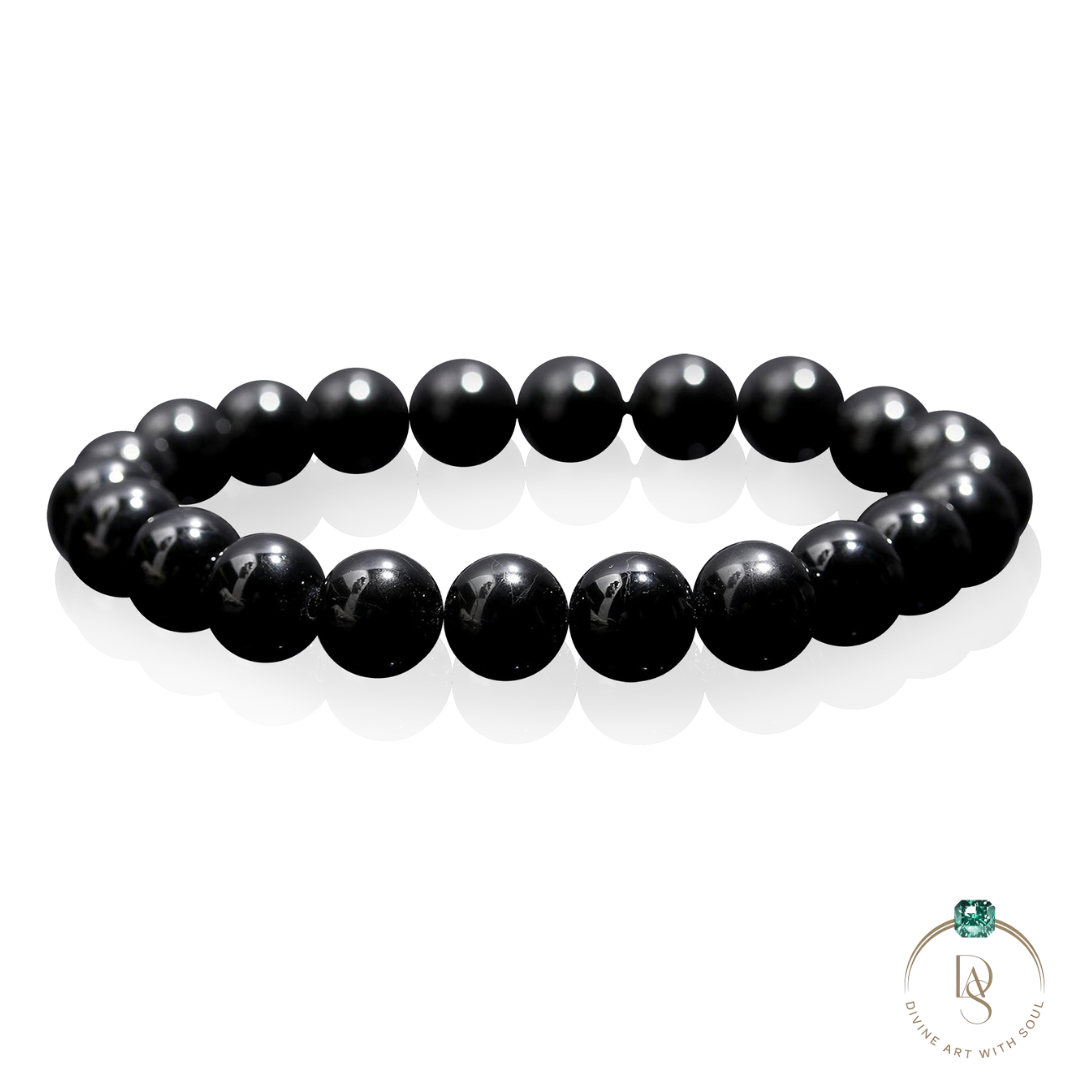 Natural Black Tourmaline Bracelet