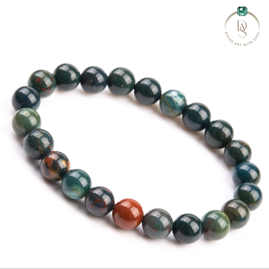 Natural Blood Stone Bracelet