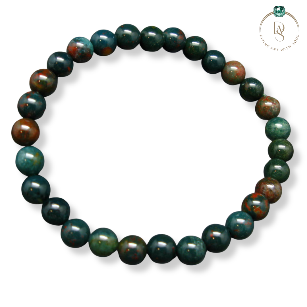 Natural Blood Stone Bracelet