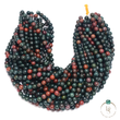 Natural Blood Stone Round Beads String
