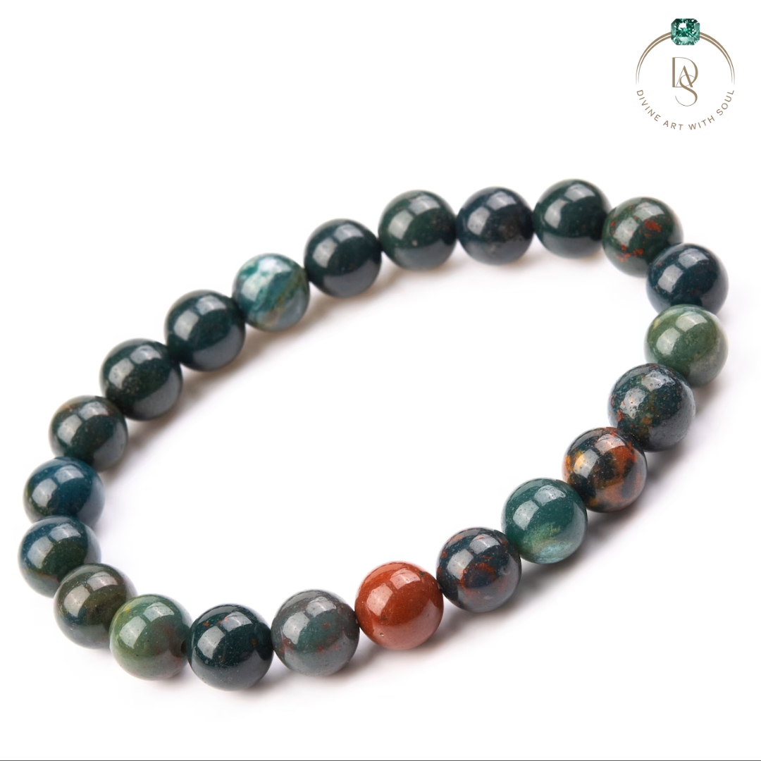 Natural Blood Stone Bracelet