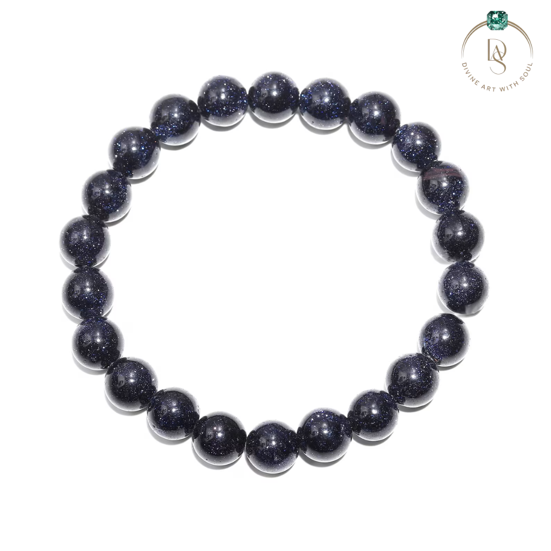 Natural Blue Sunstone Bracelet