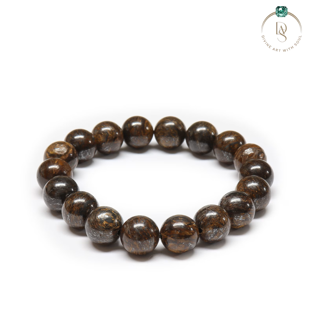 Natural Bronzite Bracelet