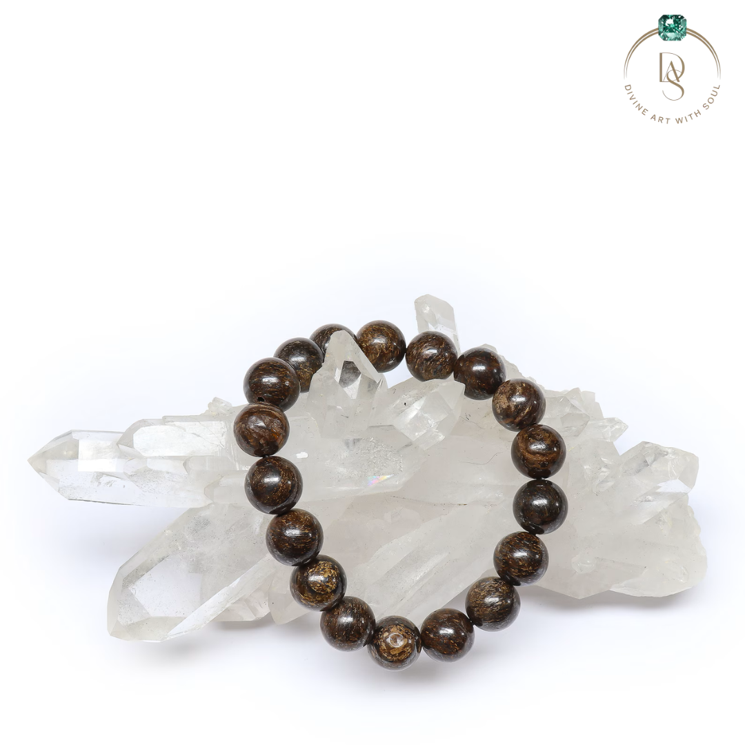 Natural Bronzite Bracelet