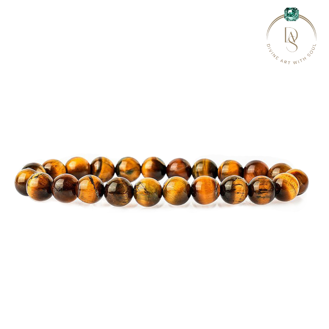 Natural Brown Tiger Eye Bracelet