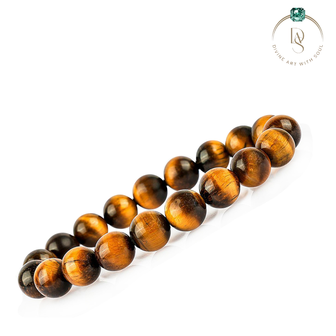 Natural Brown Tiger Eye Bracelet