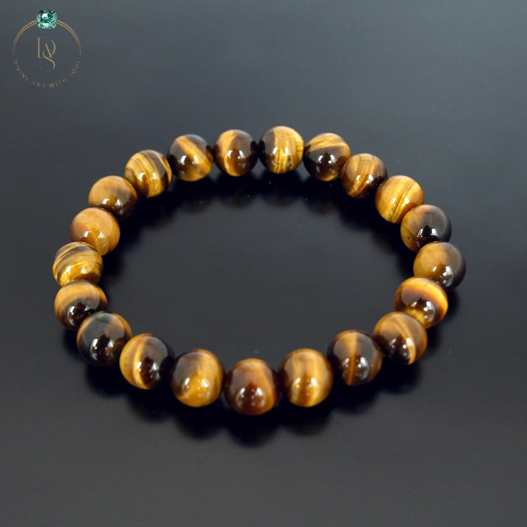 Natural Yellow Tiger Eye Bracelet