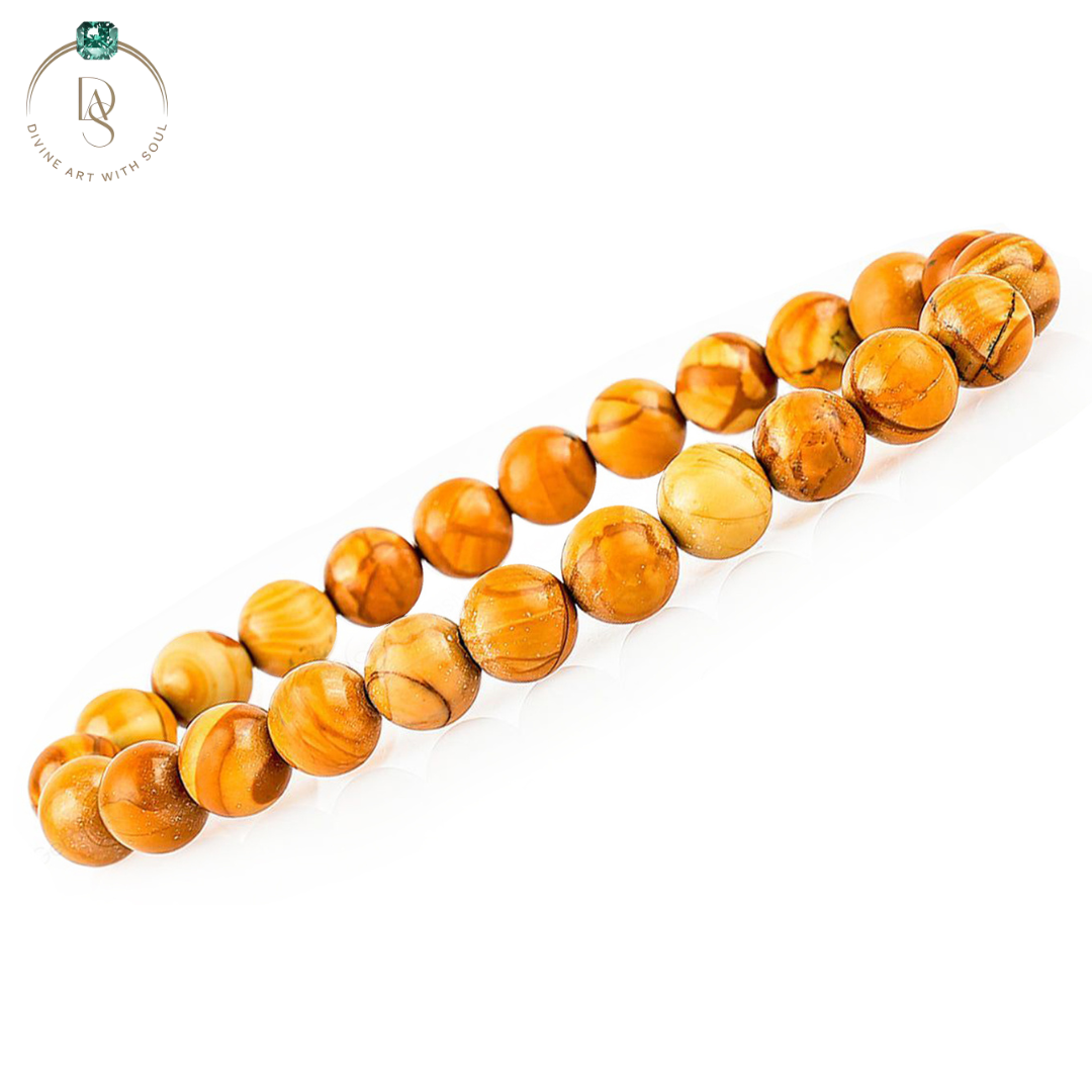 Natural Camel Jasper Bracelet