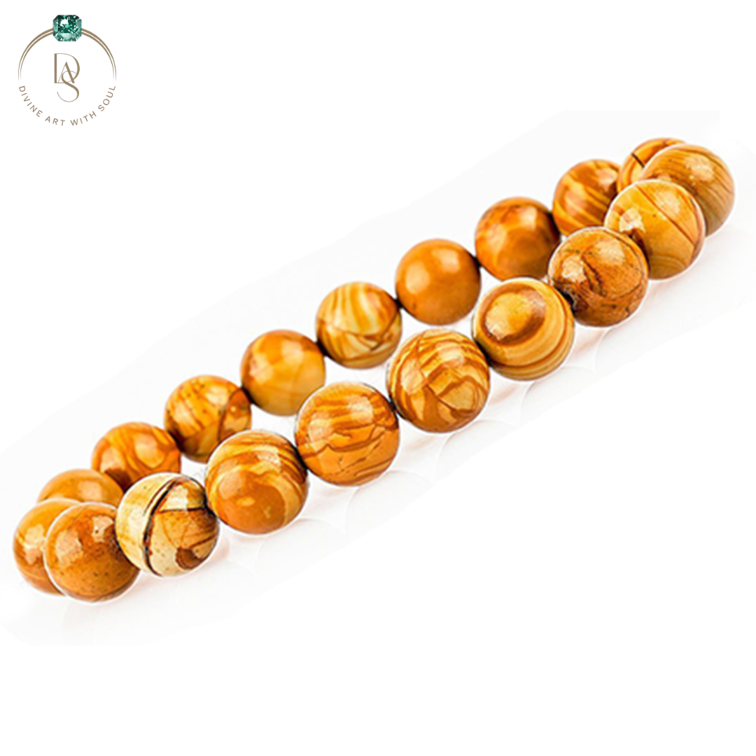 Natural Camel Jasper Bracelet