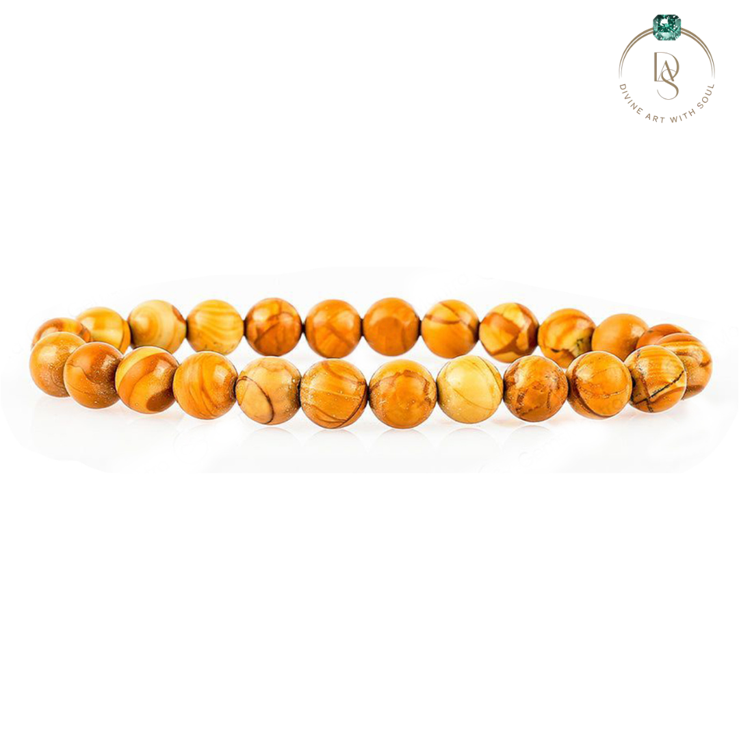 Natural Camel Jasper Bracelet