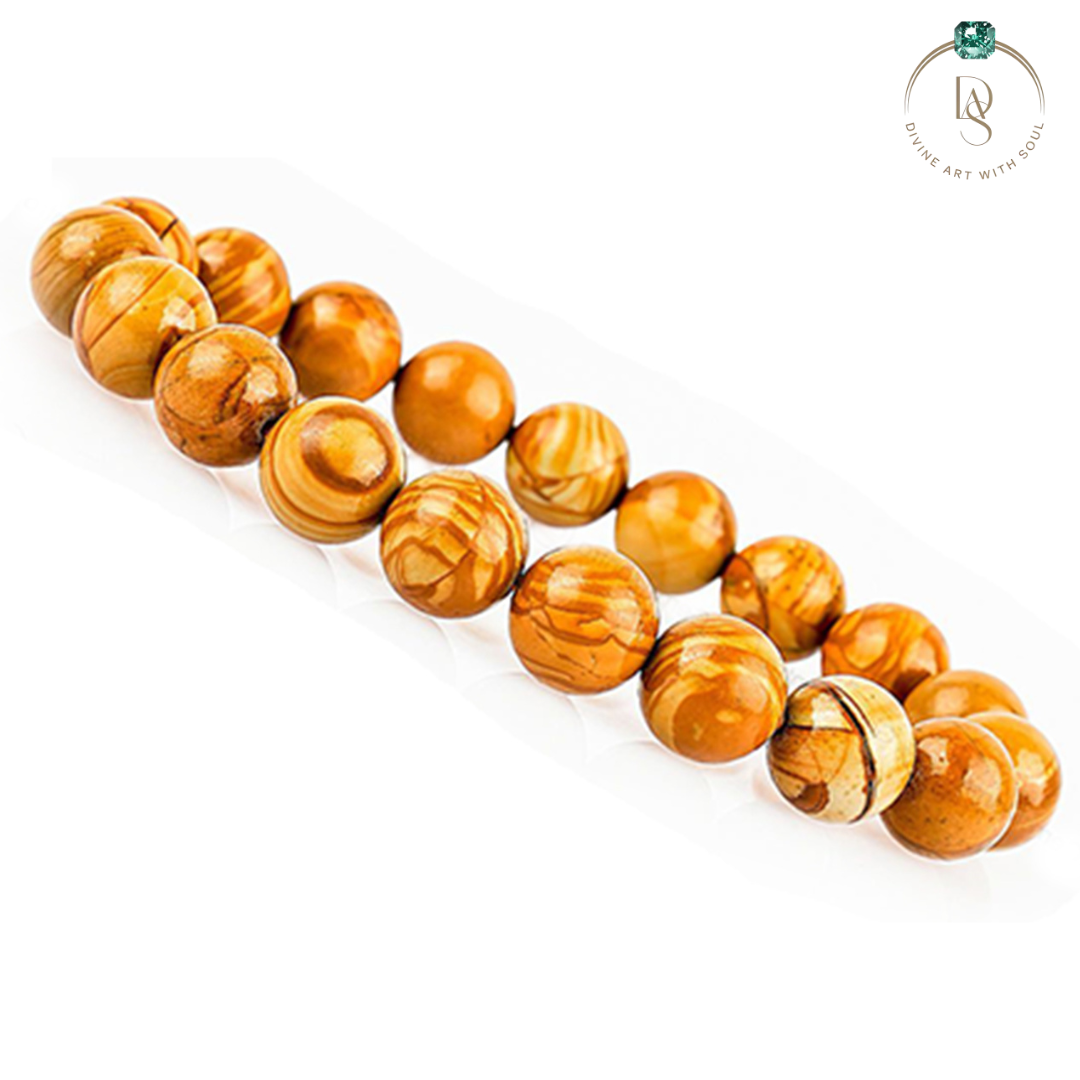 Natural Camel Jasper Bracelet