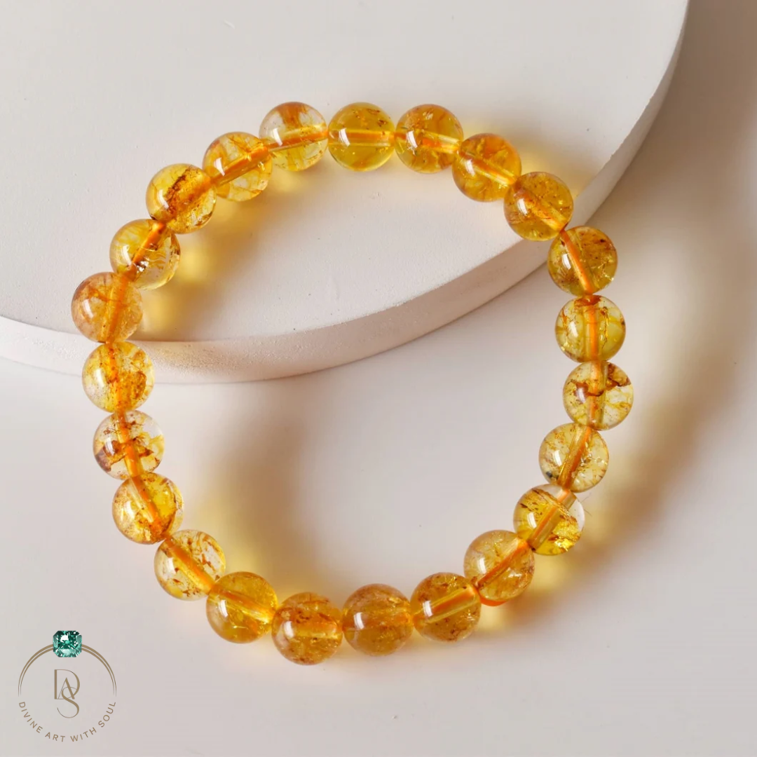 Natural Citrine Bracelet
