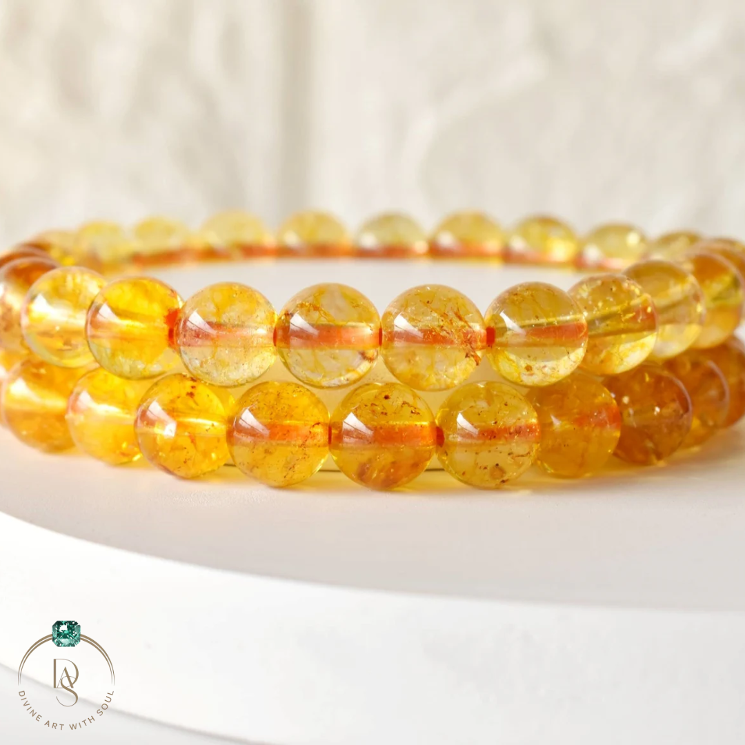 Natural Citrine Bracelet