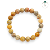 Natural Crazy Lazy Agate Bracelet