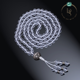 Natural Crystal Quartz Mala