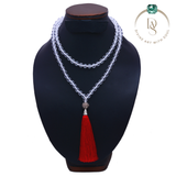 Natural Crystal Quartz Mala
