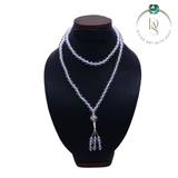 Natural Crystal Quartz Mala