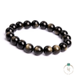 Natural Golden Obsidian Bracelet