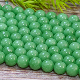 Natural Green Jade Round Beads String