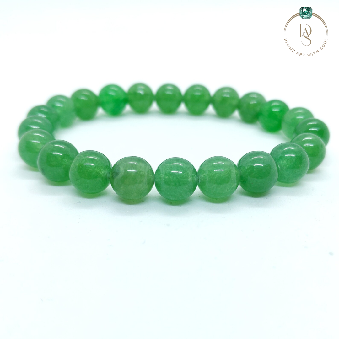 Natural Green Jade Bracelet