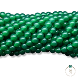 Natural Green Onyx Round Beads String