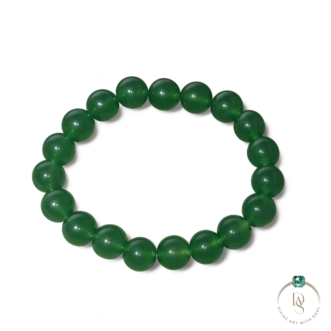 Natural Green Onyx Bracelet