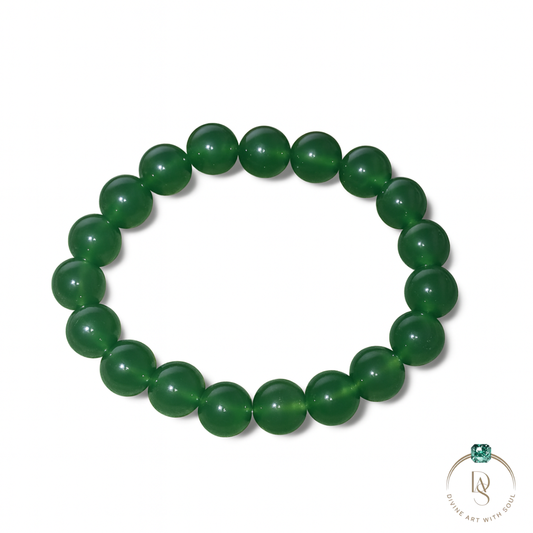 Natural Green Onyx Bracelet