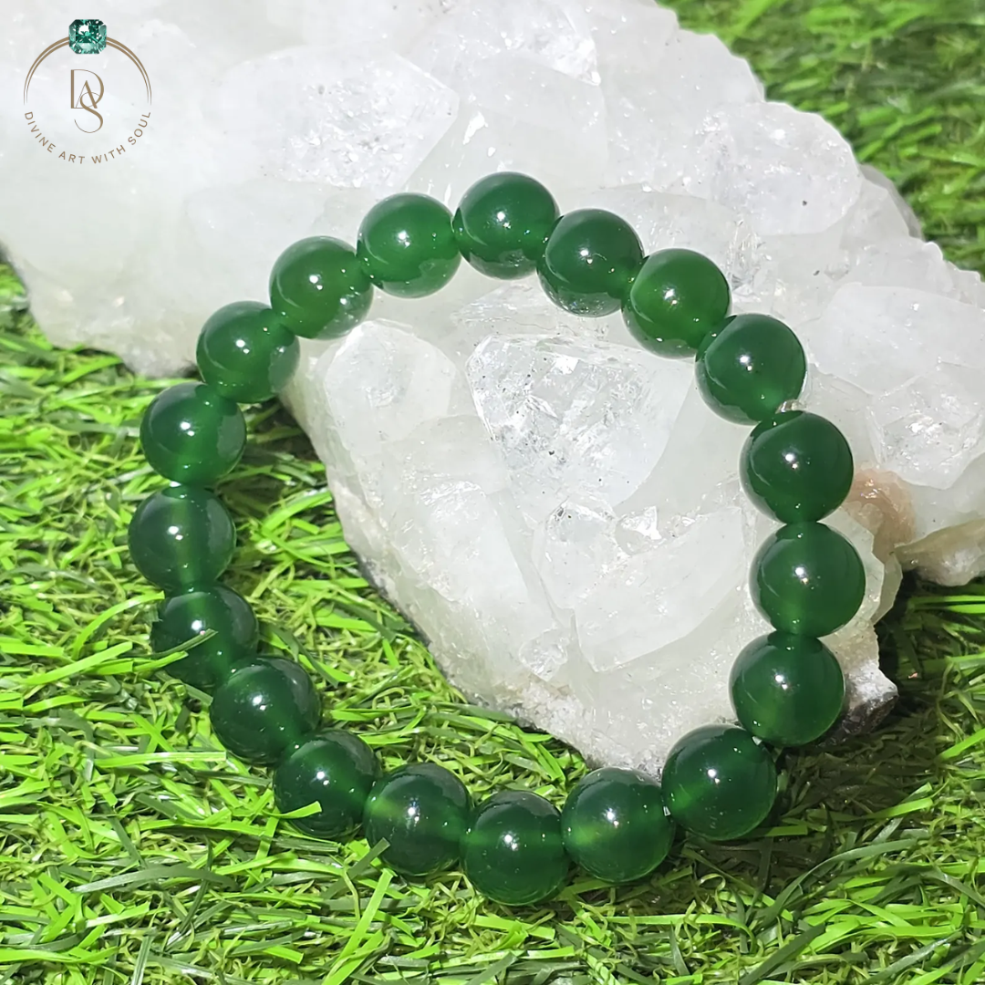 Natural Green Onyx Bracelet