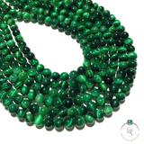 Natural Green Tiger Eye Round Beads String