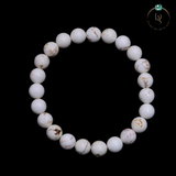 Natural Howlite Brown Bracelet