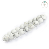 Natural White Howlite Bracelet