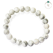 Natural White Howlite Bracelet