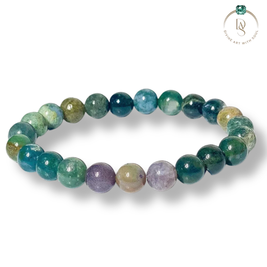 Natural Indian Agate Bracelet