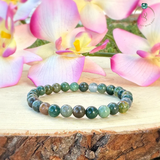 Natural Indian Agate Bracelet