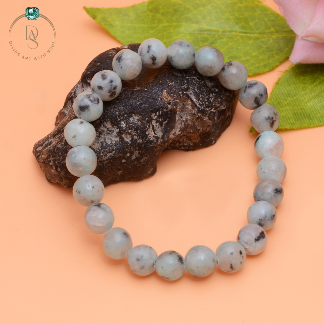 Natural Kiwi Jasper Bracelet