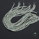 Natural Kiwi Jasper Round Beads String